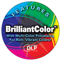 BrilliantColor ™ của máy chiếu VIVITEK D5110W